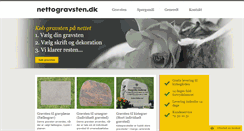 Desktop Screenshot of nettogravsten.dk