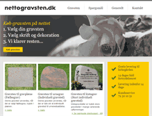 Tablet Screenshot of nettogravsten.dk